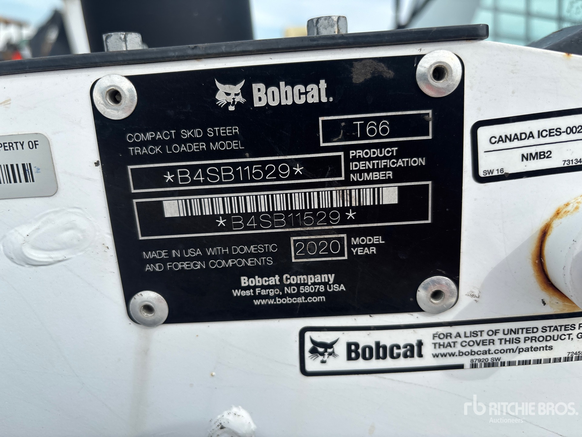 2020 Bobcat T66