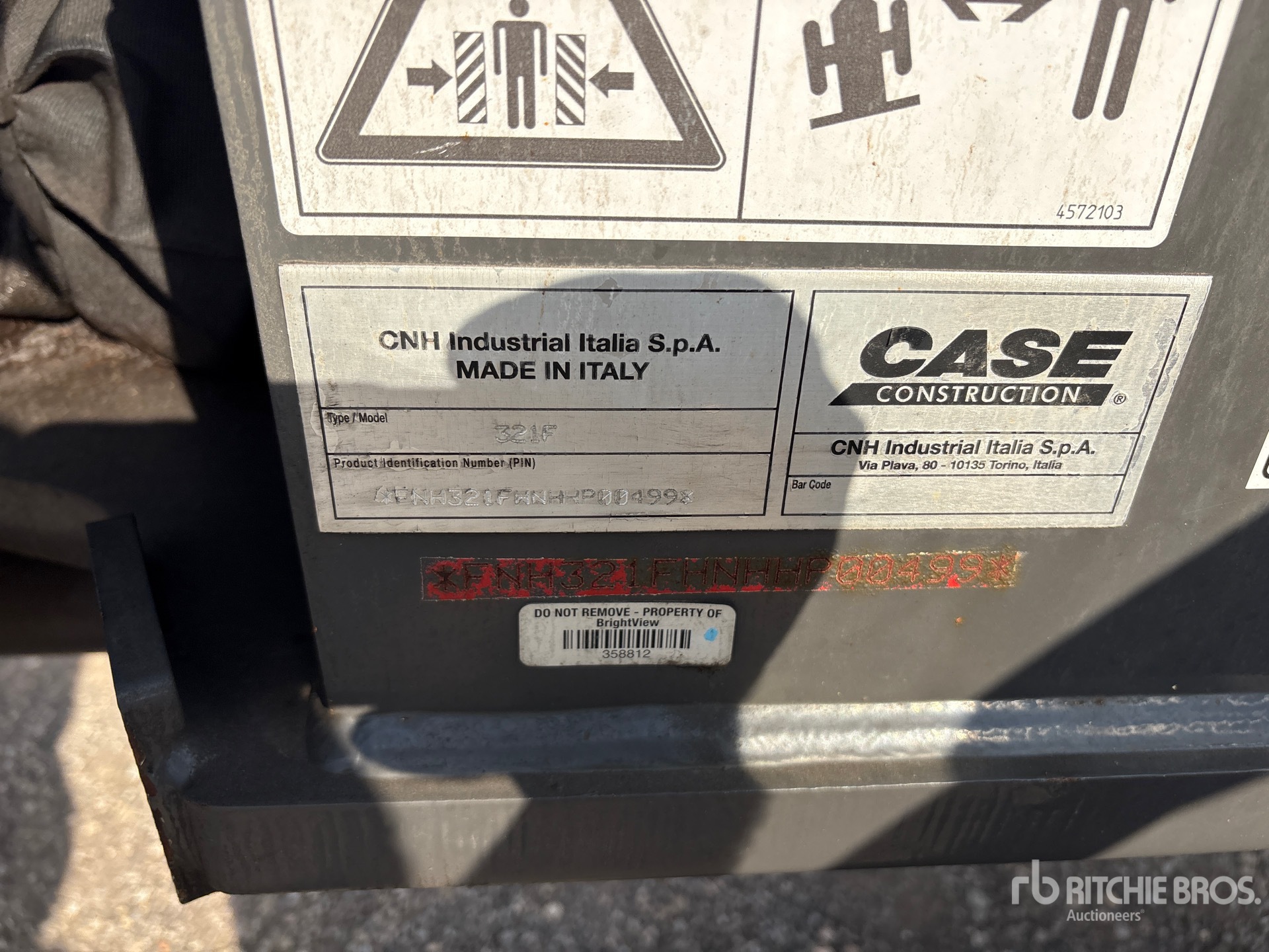 2017 Case 321F