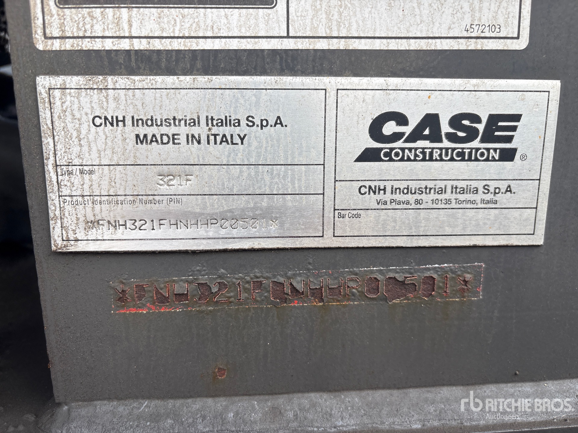 2017 Case 321F
