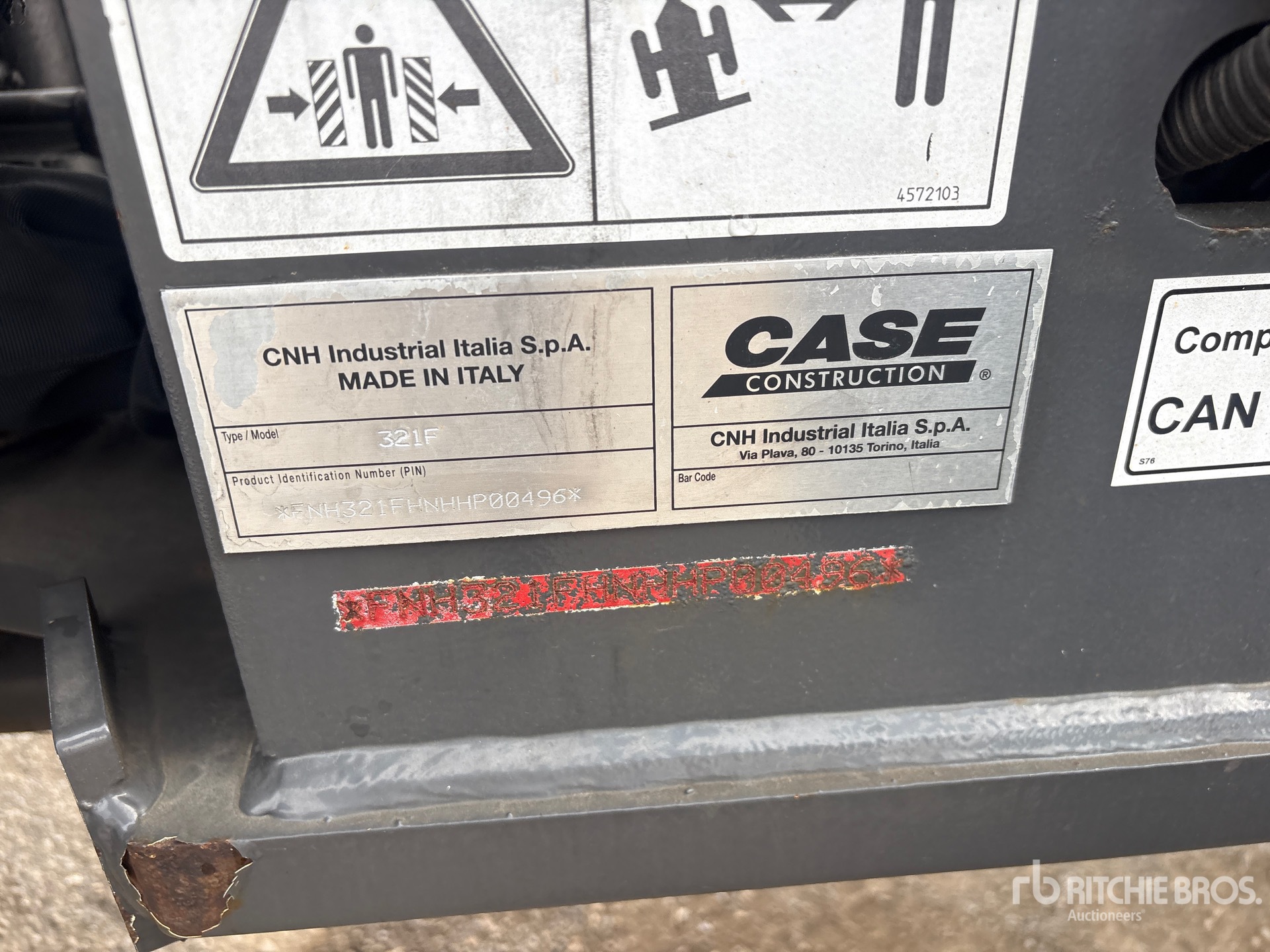 2017 Case 321F