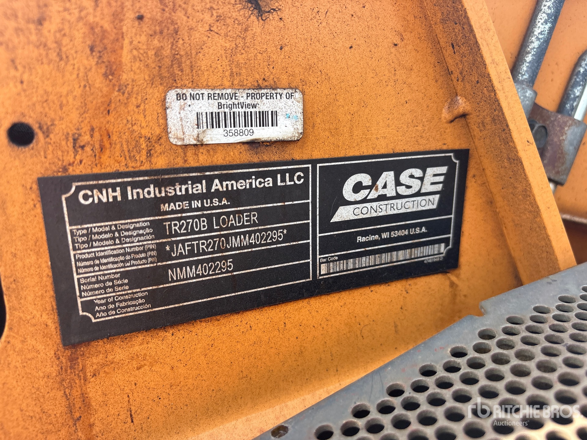 2020 Case TR270B