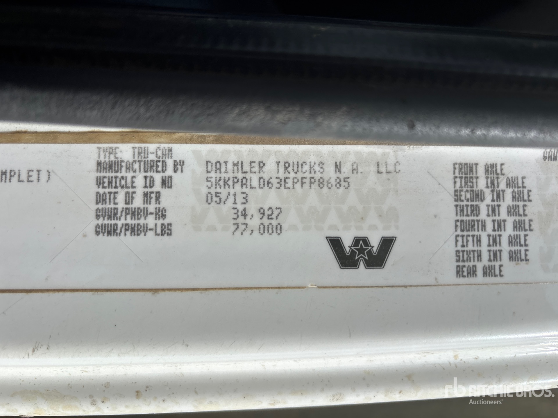2007 Western Star 4900