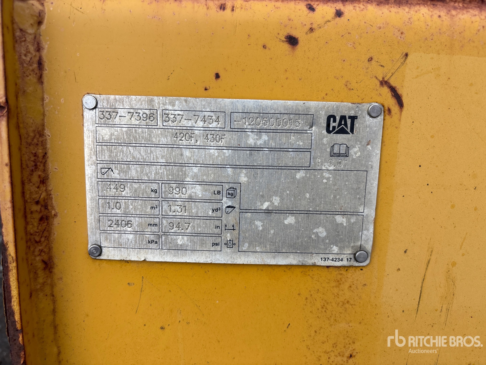 Caterpillar 96 in