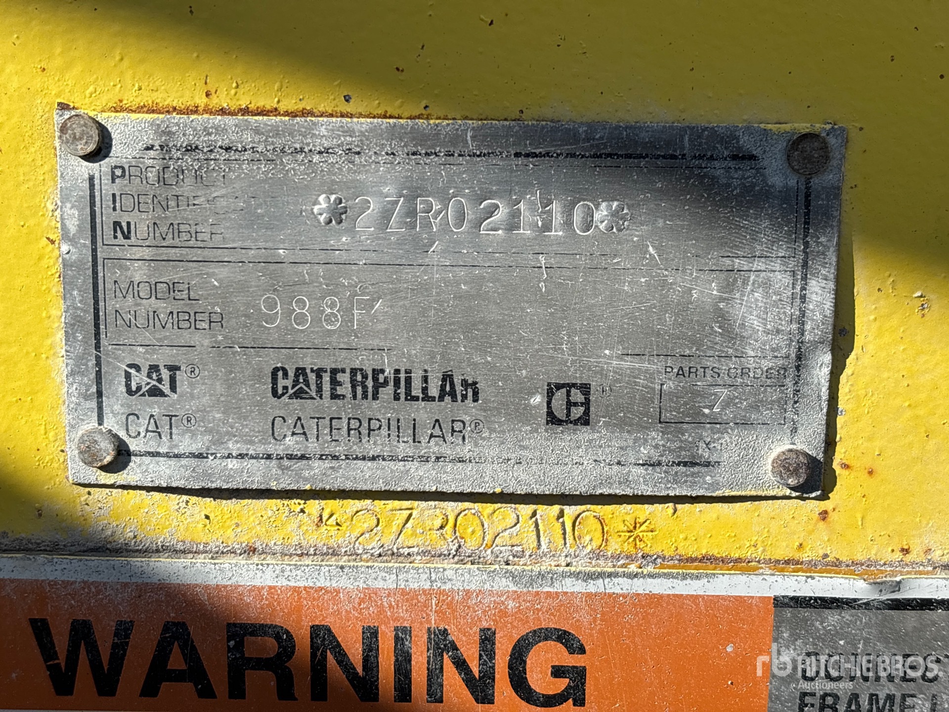 2000 Caterpillar 988F SERIES II