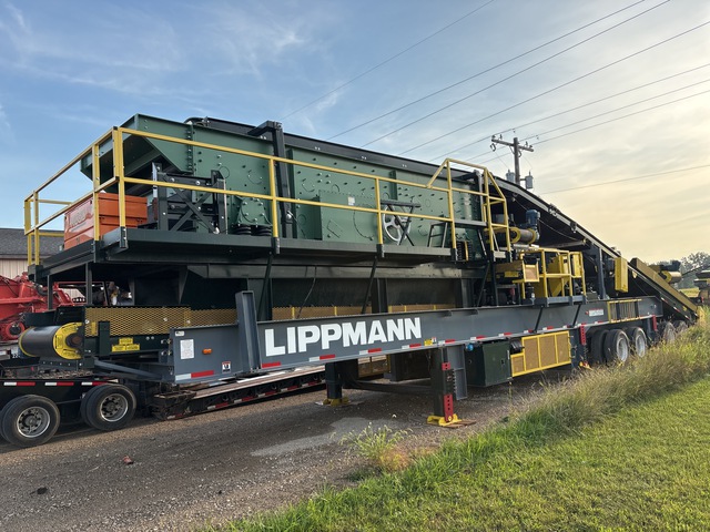 Lippmann 300CC-W Portable Closed Circuit Cone Crushing Plant