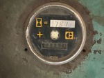 Upper Control Station with Hour Meter Reading