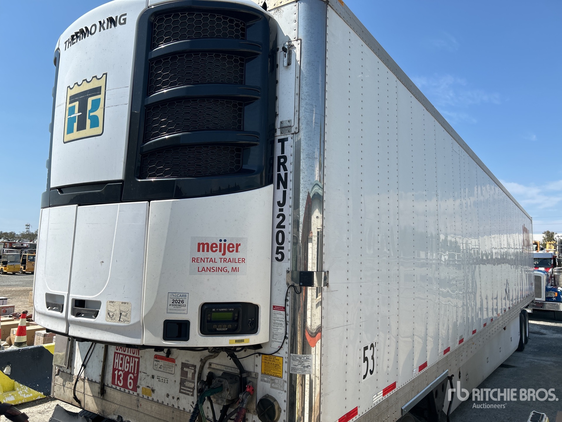 2015 Utility 53 FT X 102 IN T/A