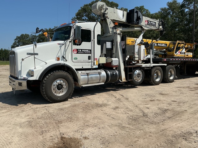 2019 National 600E2 Straight Boom on 2021 Kenworth T800 8x4 Boom Truck
