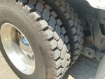 Underbody with Left Front Drive Tires