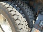 Underbody with Left Rear Drive Tires