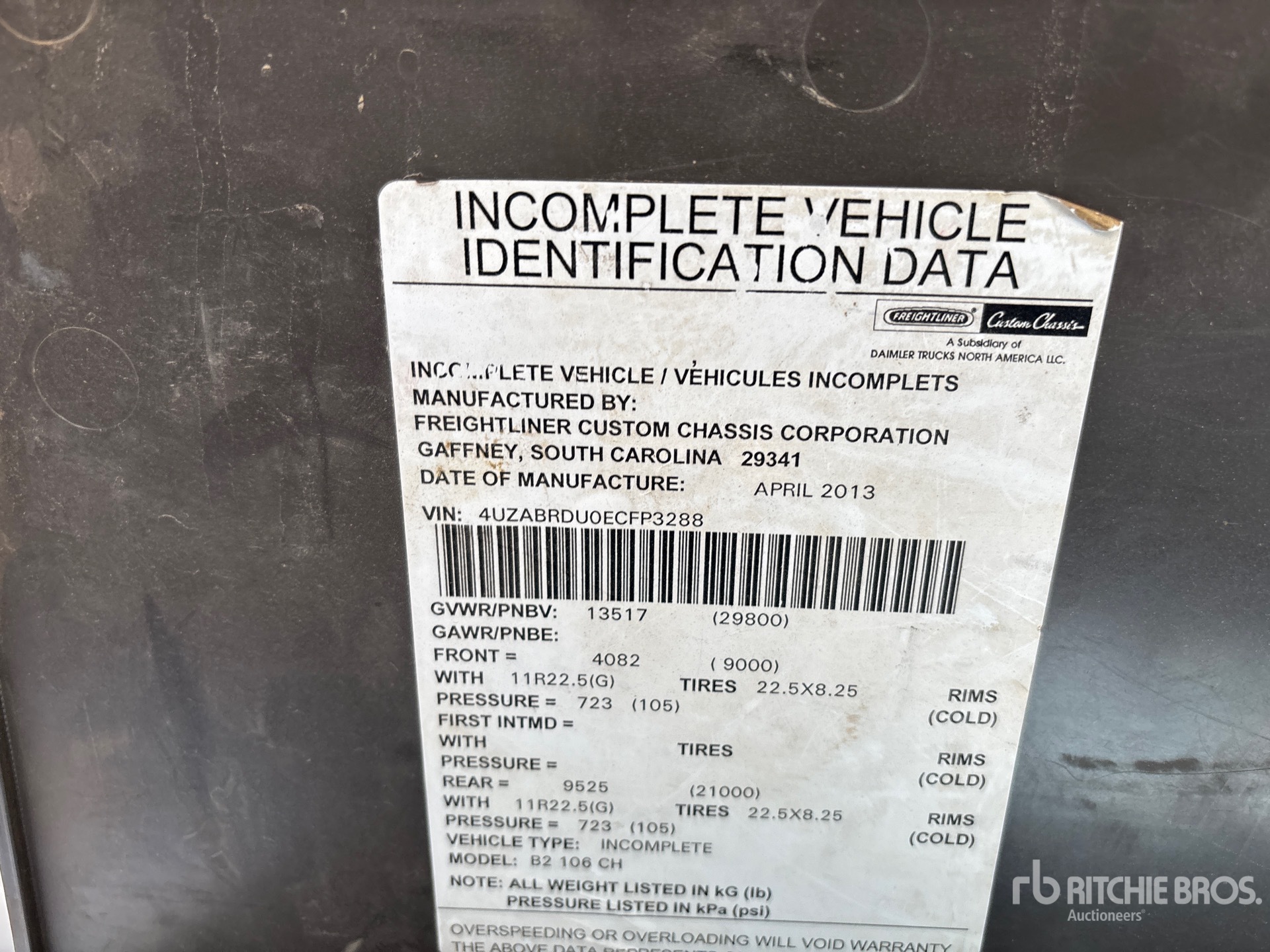 2014 Freightliner B2