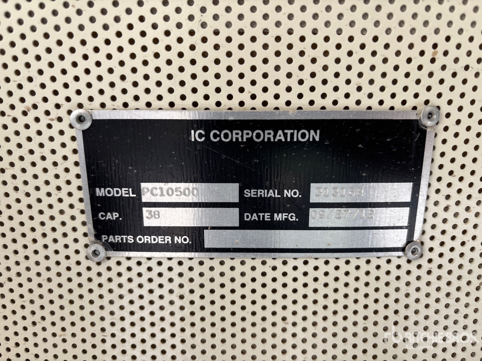 2014 International PC10500