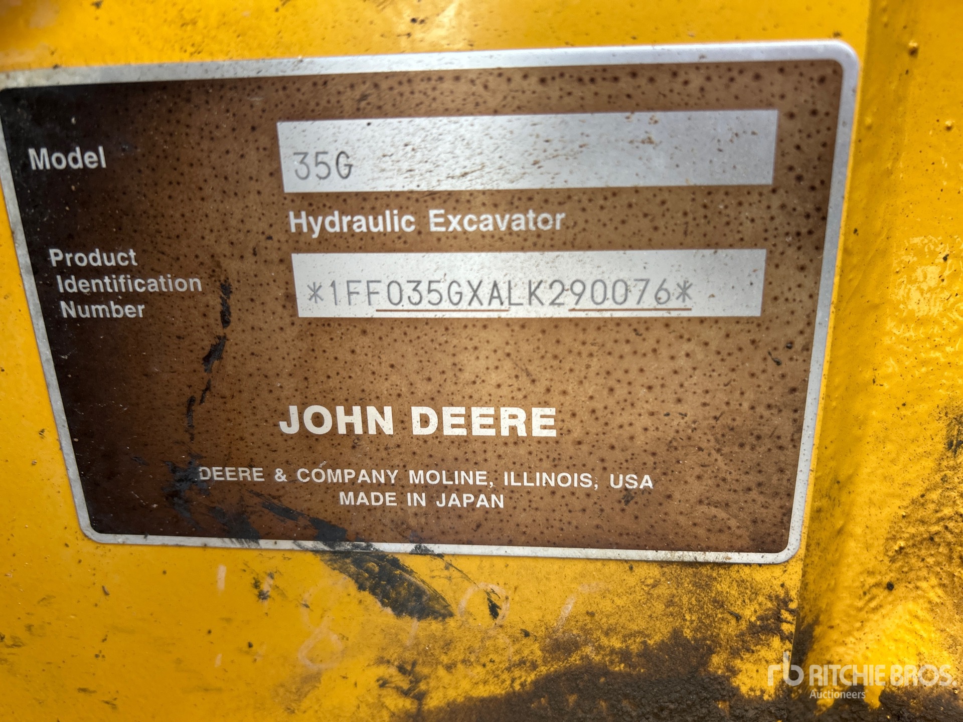 Photo of 2020 John Deere 35G