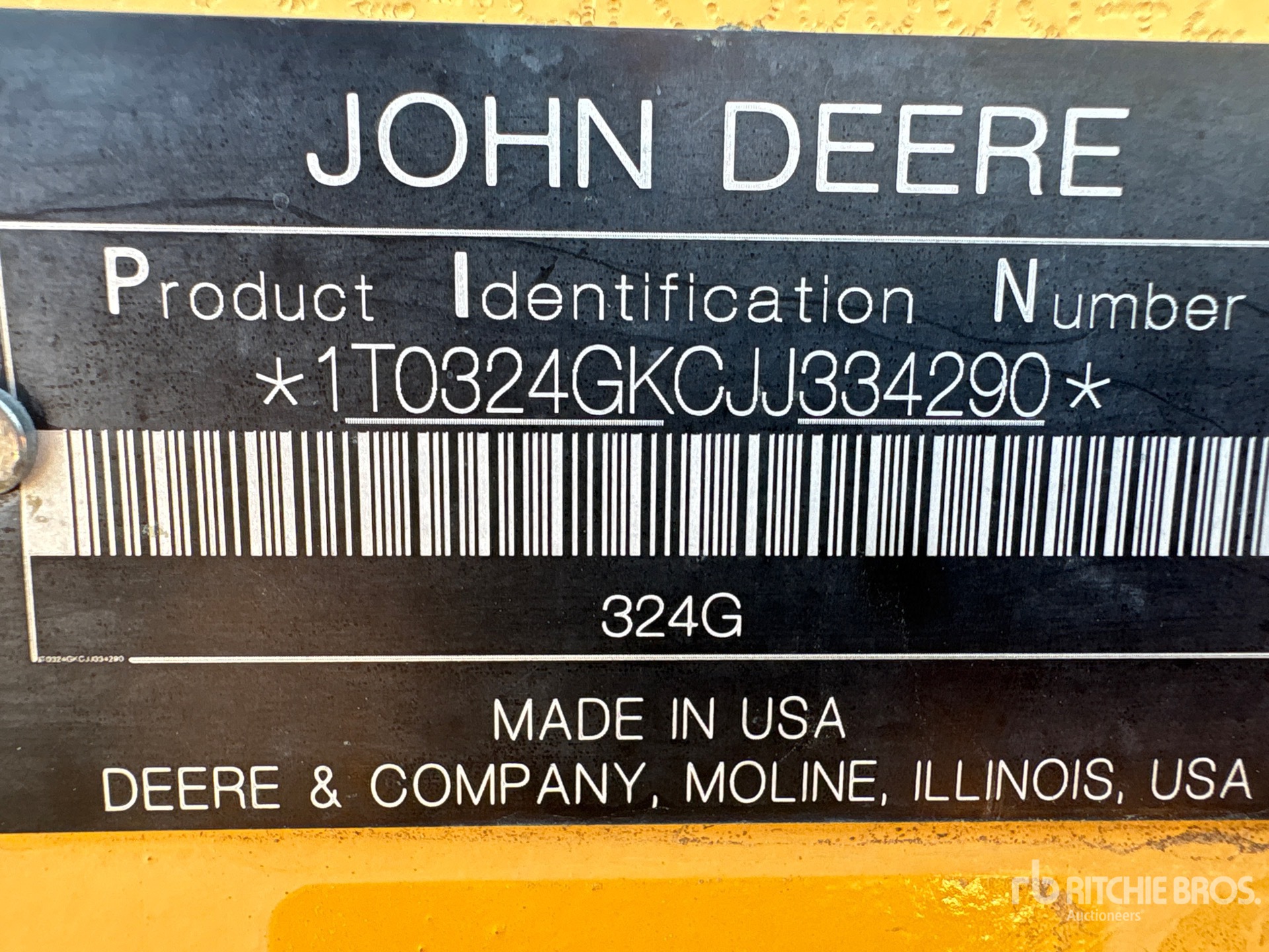 2018 John Deere 324G