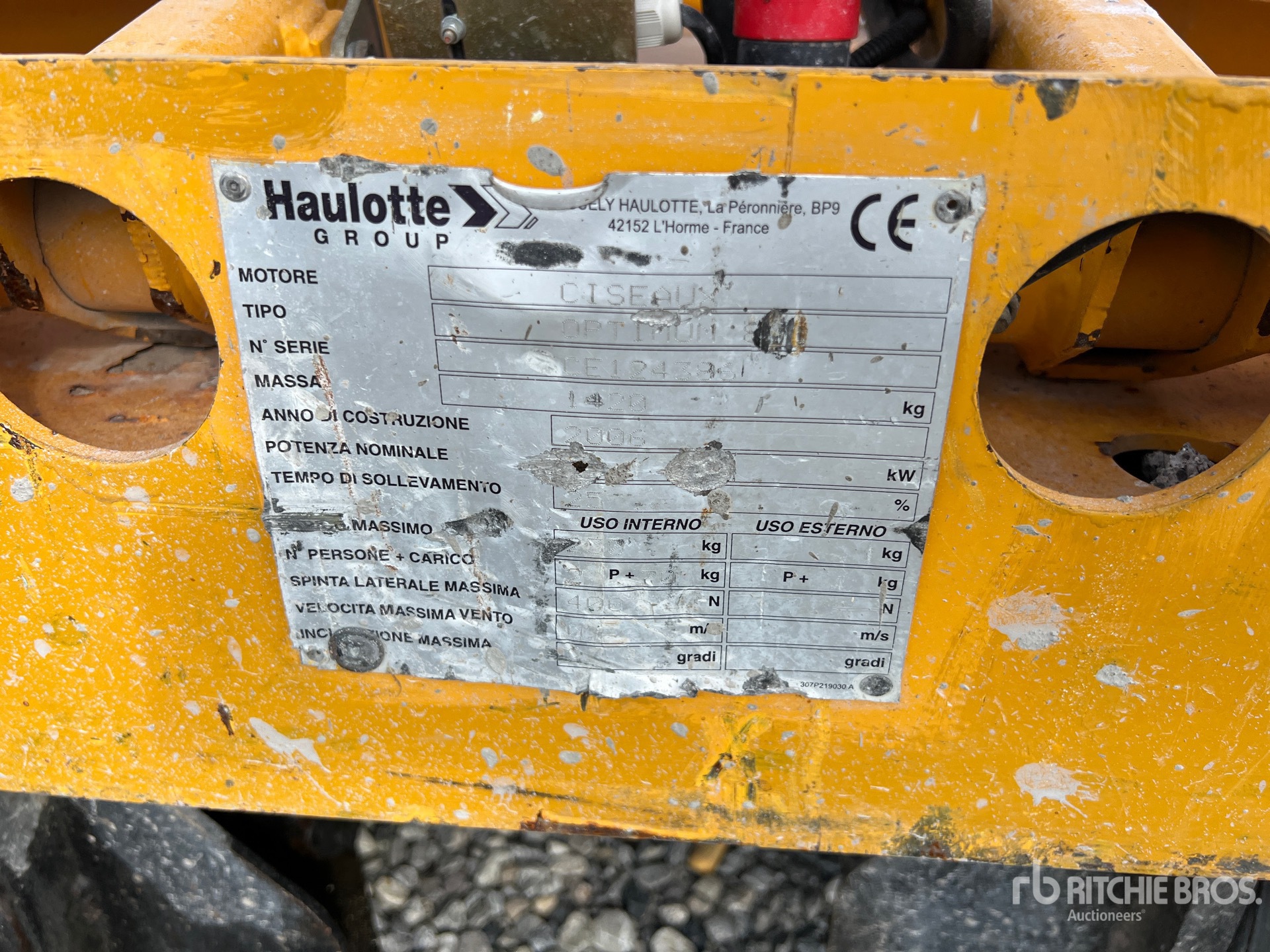 2006 Haulotte OPTIMUM 8