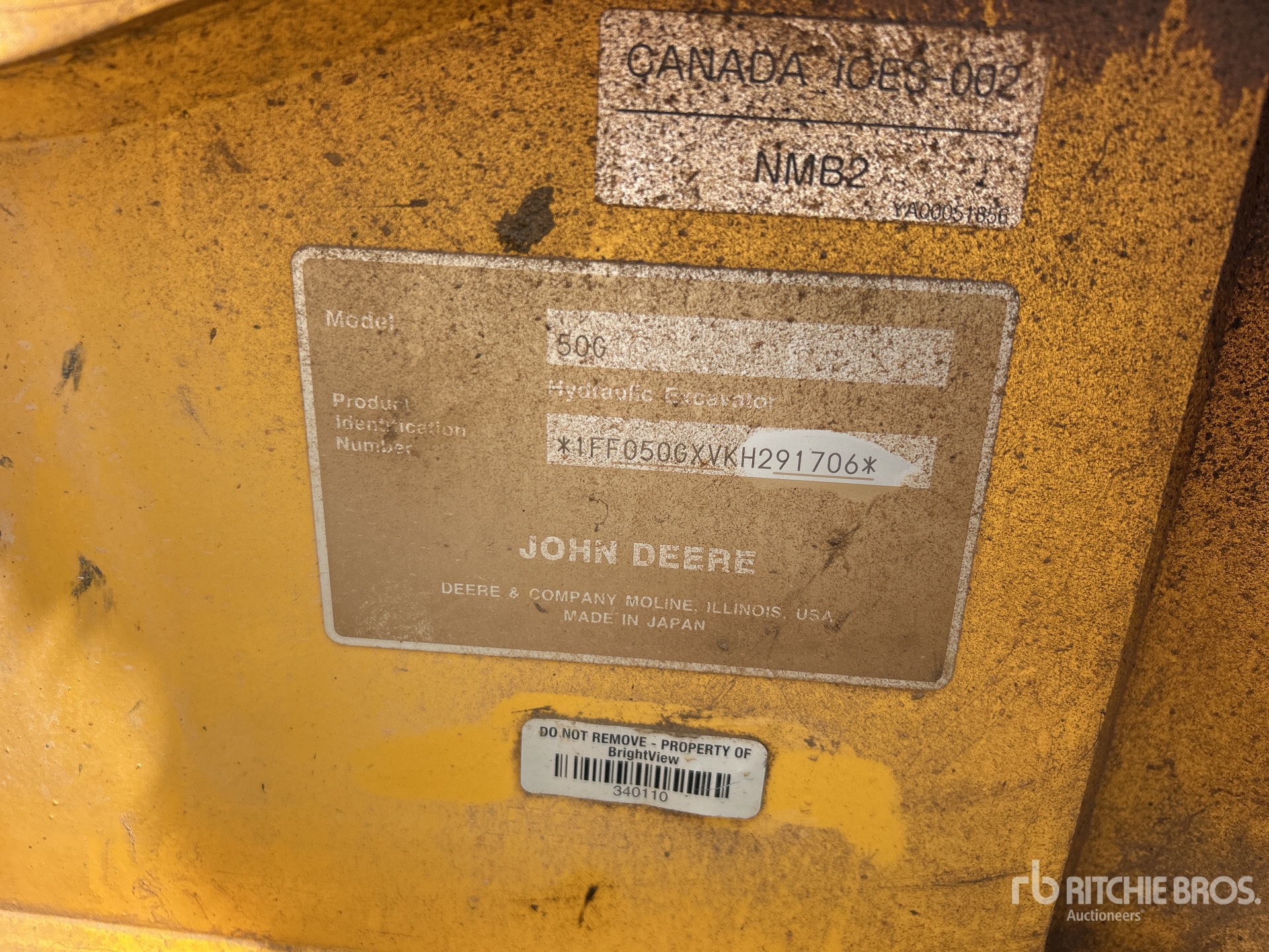 2020 John Deere 50G