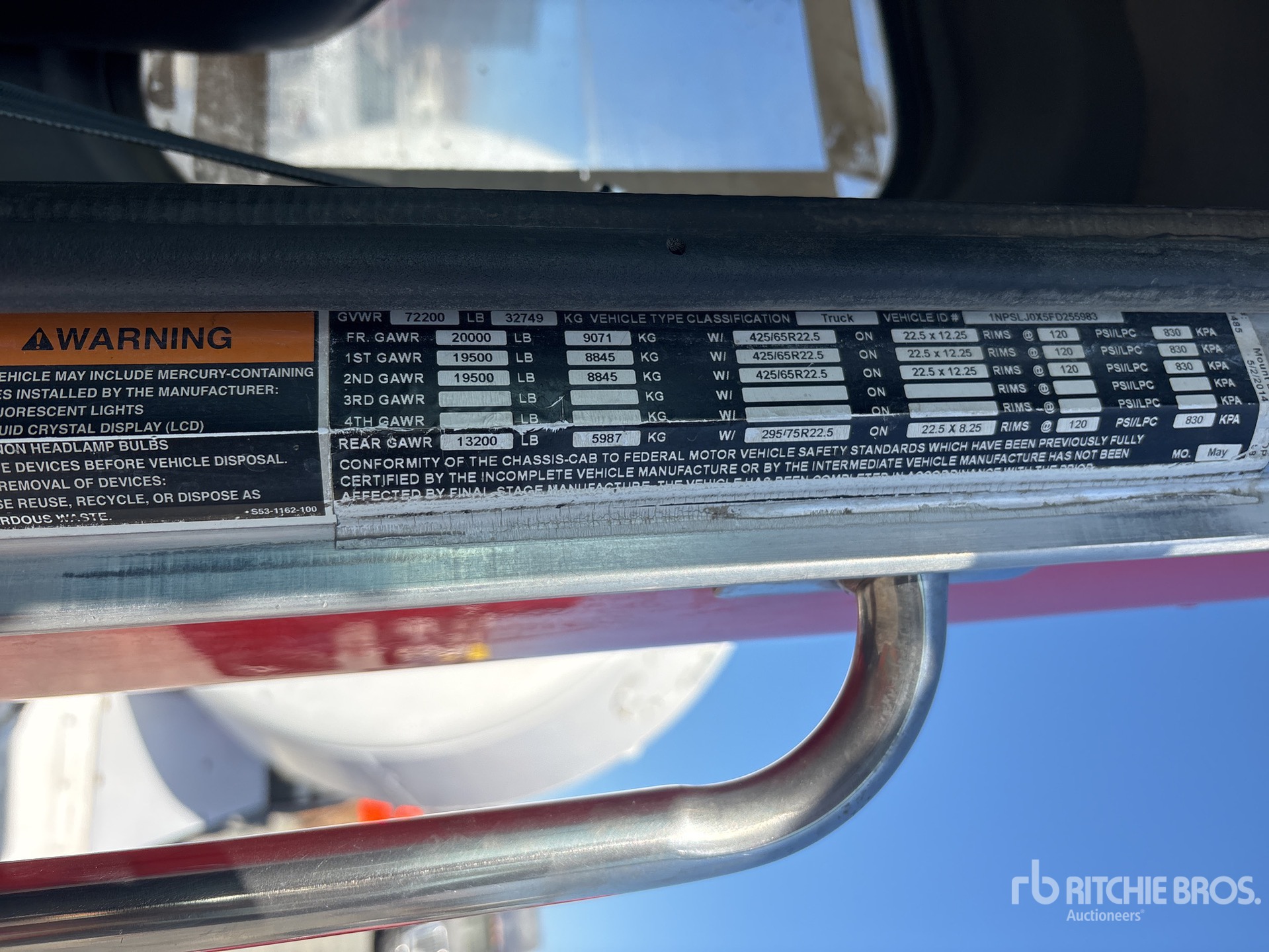 2015 Peterbilt 365