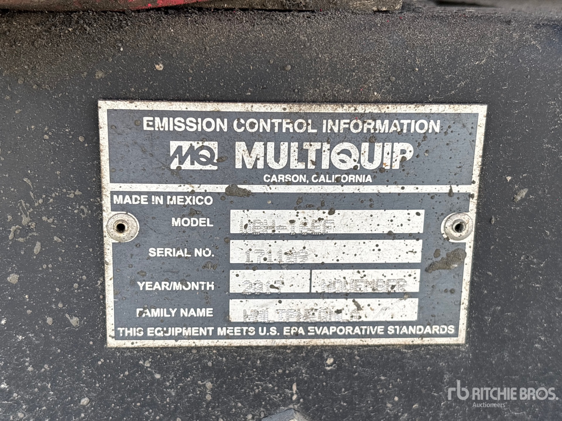 2017 Multiquip WBH-16EF