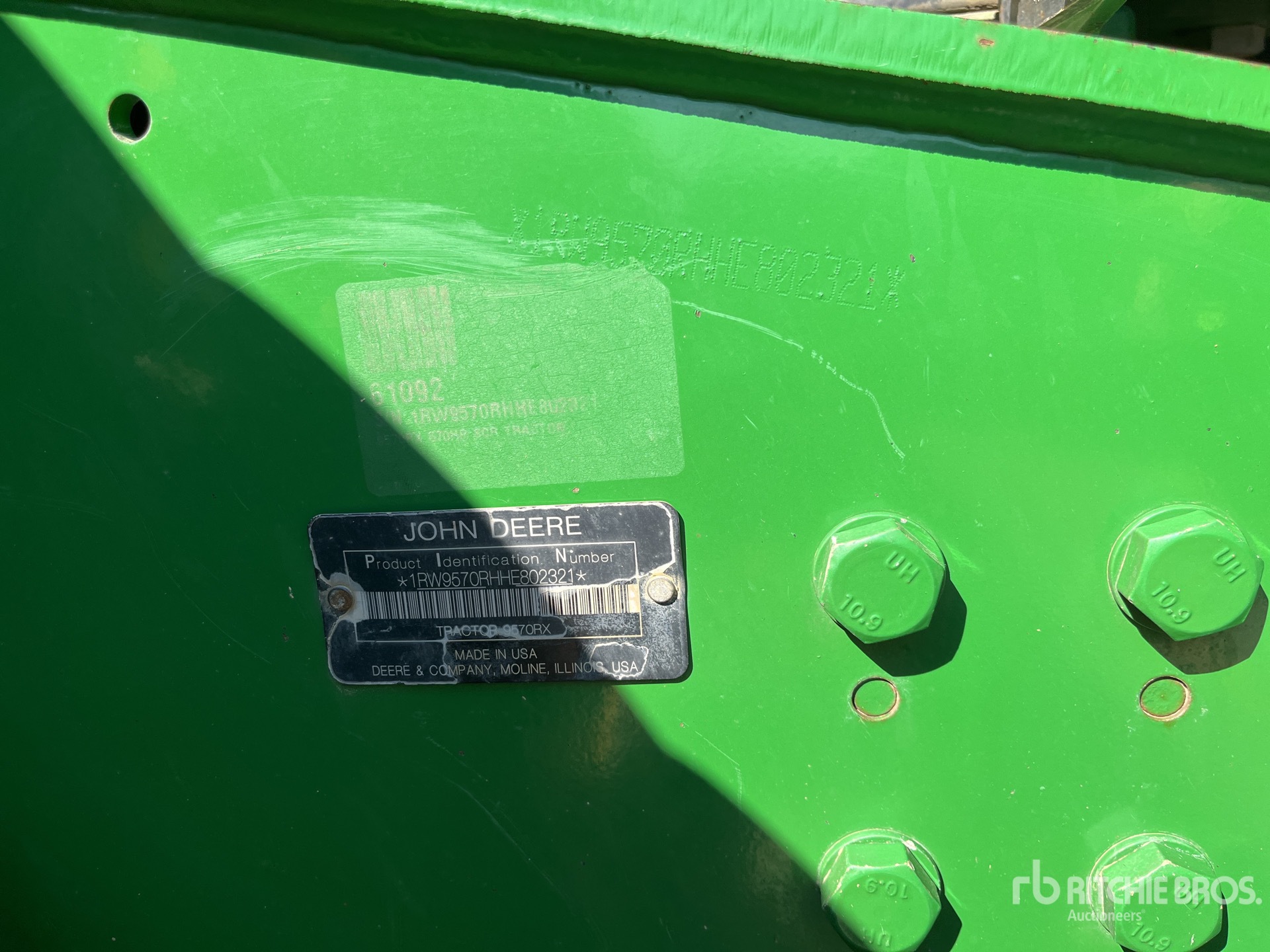2017 John Deere 9570RX
