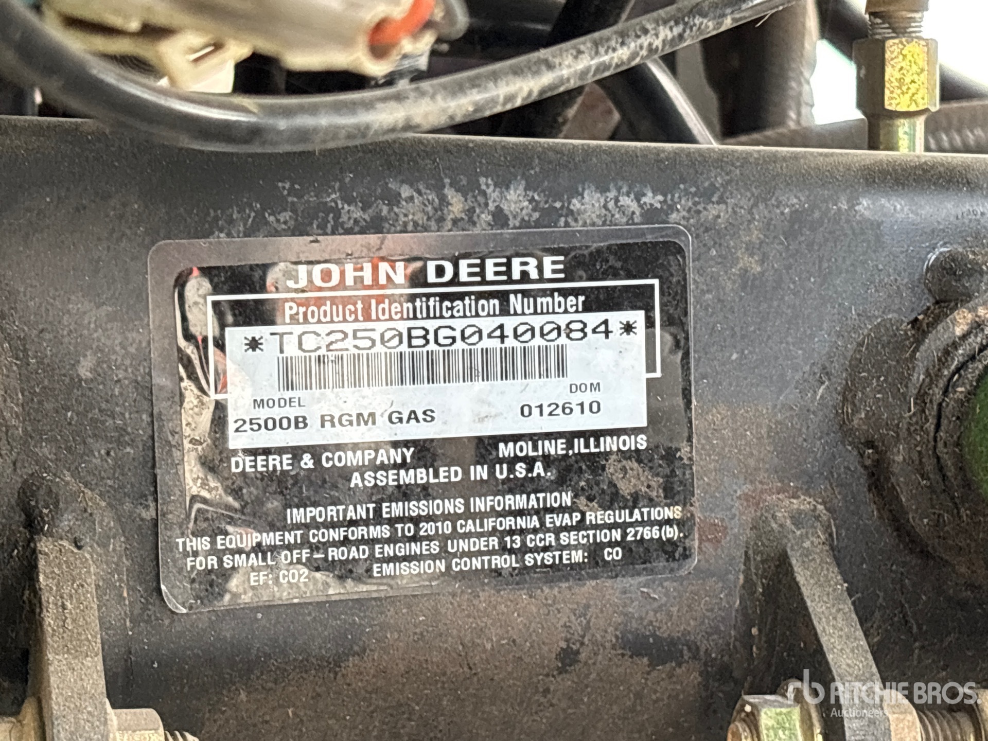 2010 John Deere 2500B