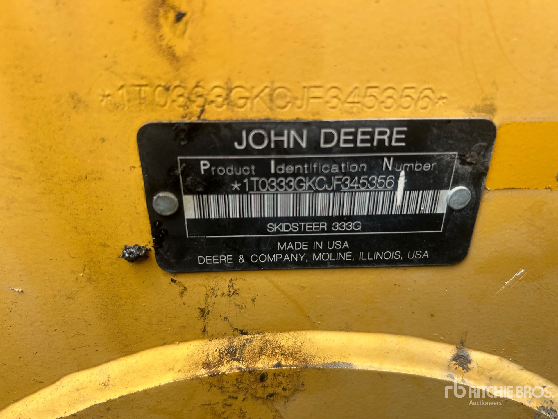 2019 John Deere 333G