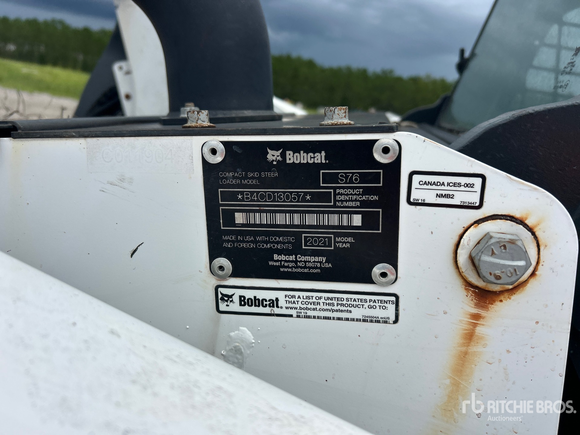 2021 Bobcat S76 T4