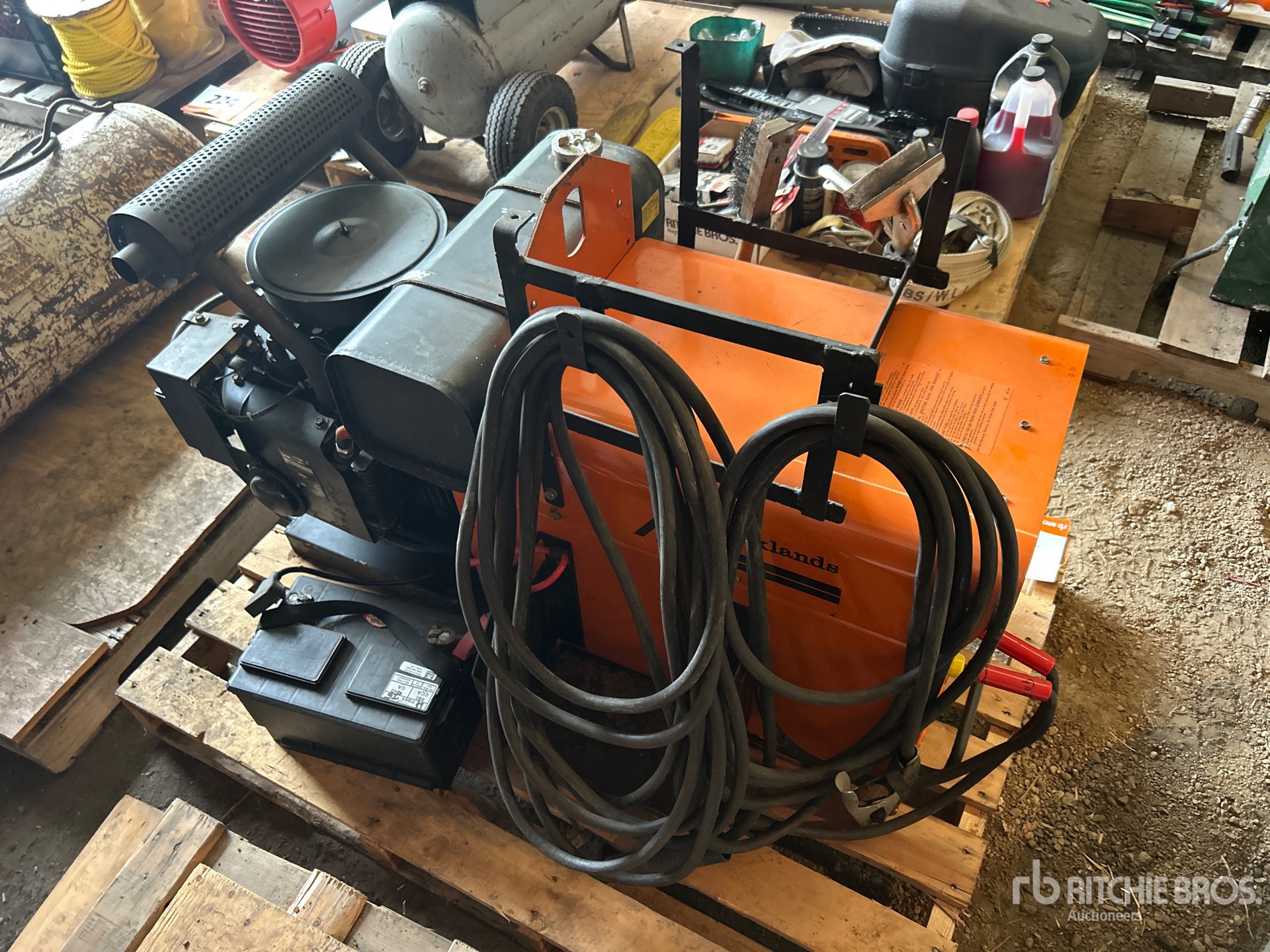 Acklands SKID-MOUNTED ARC WELDING