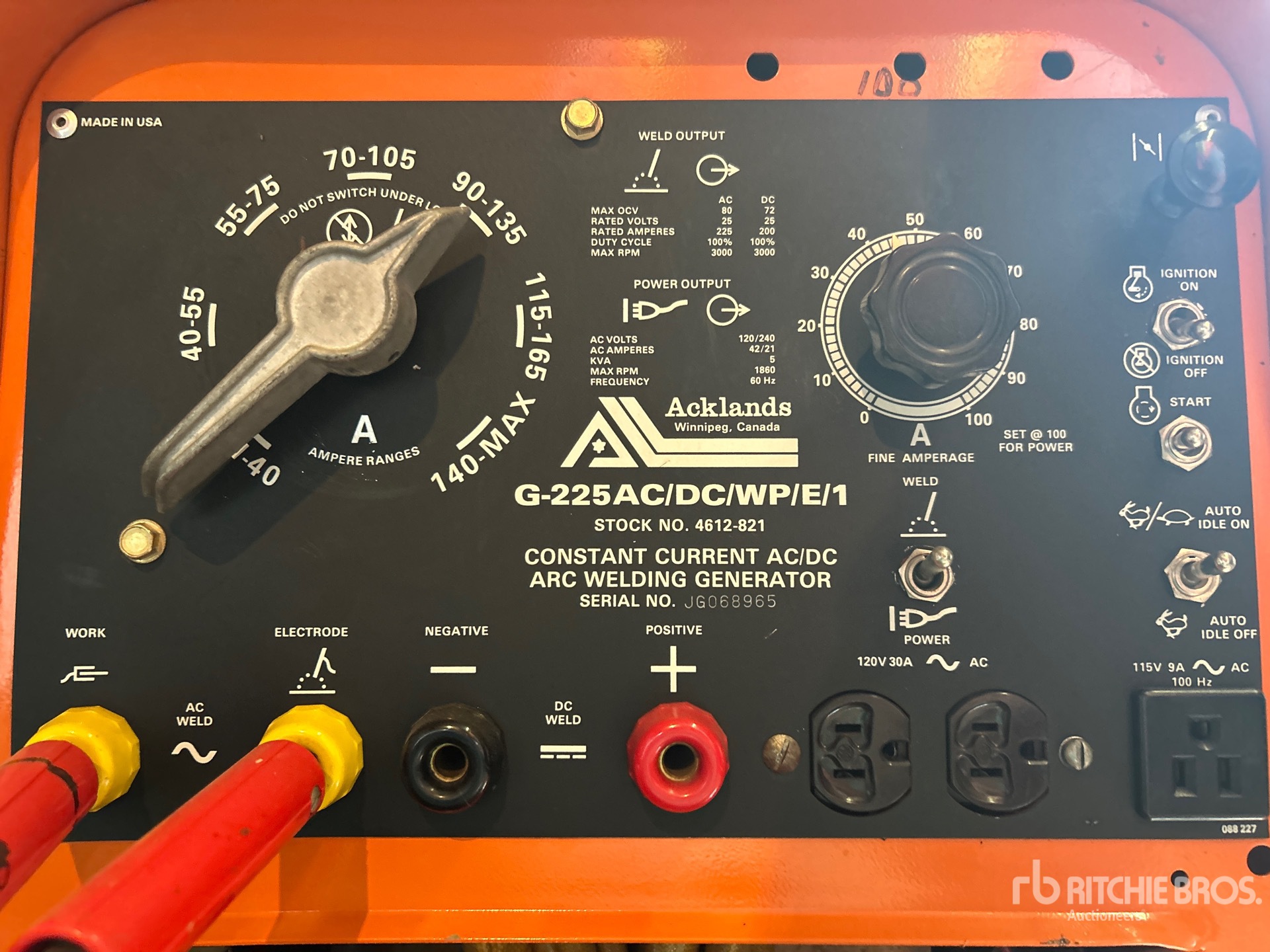 Acklands SKID-MOUNTED ARC WELDING