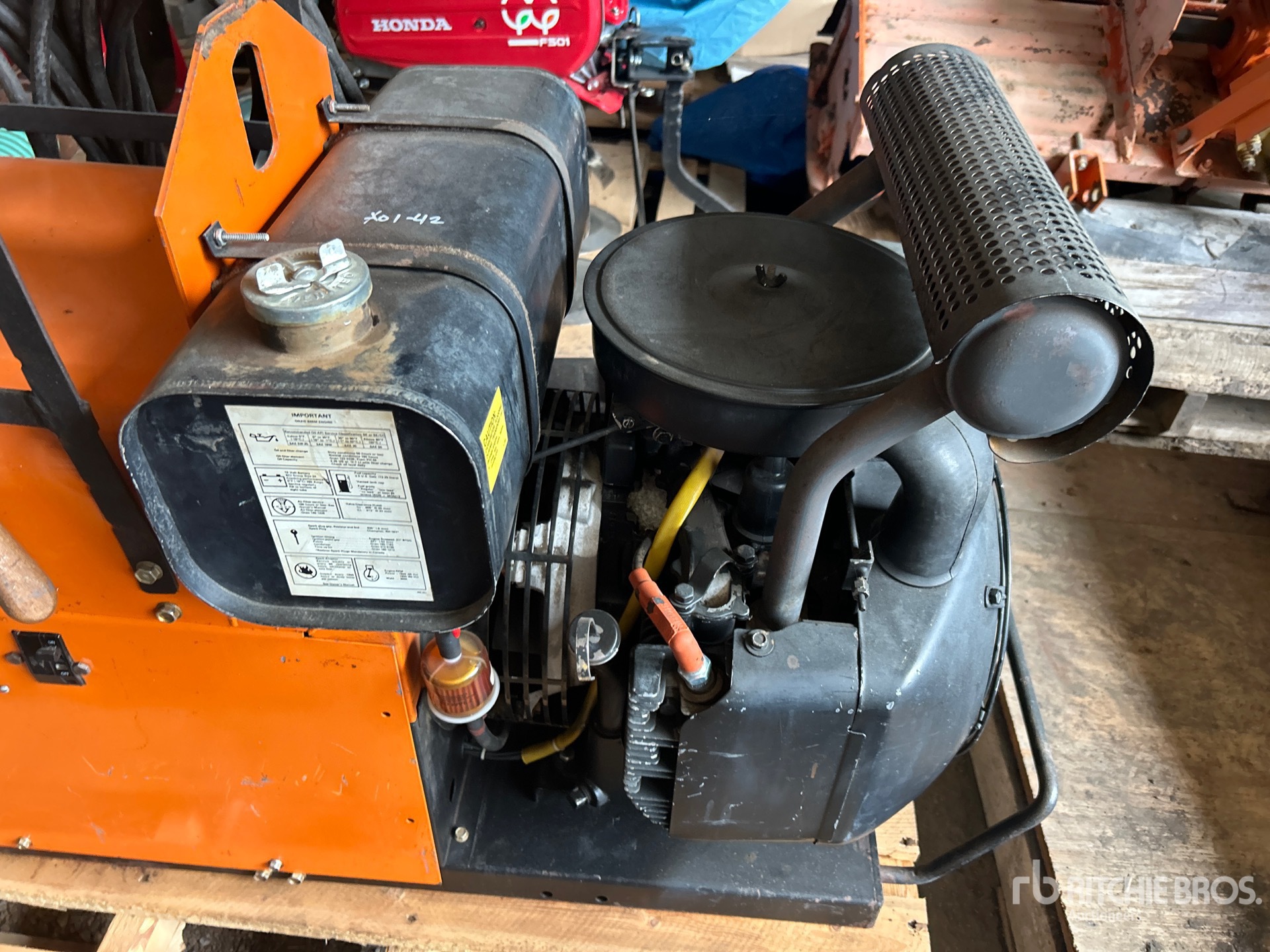 Acklands SKID-MOUNTED ARC WELDING