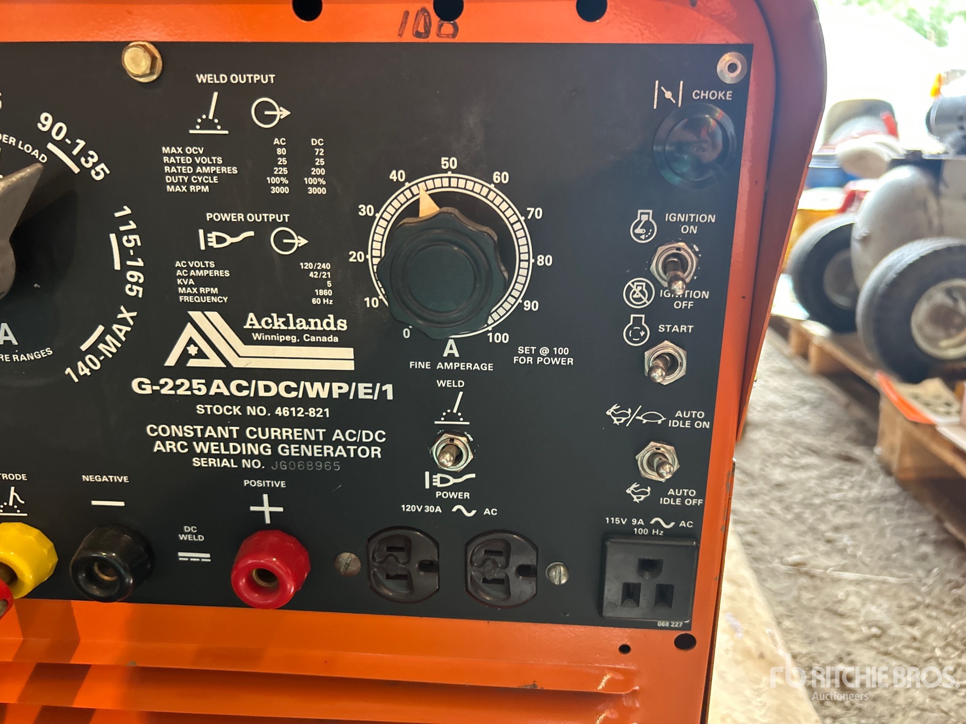 Acklands SKID-MOUNTED ARC WELDING