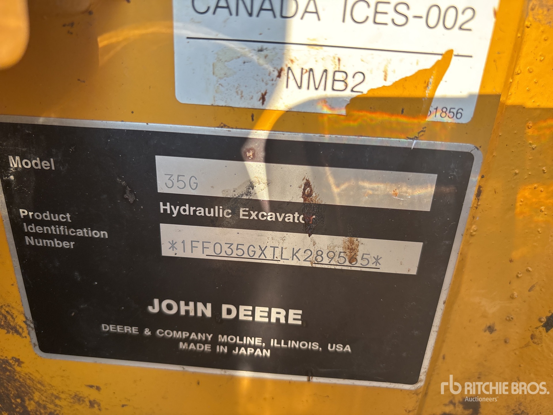 Photo of 2020 John Deere 35G