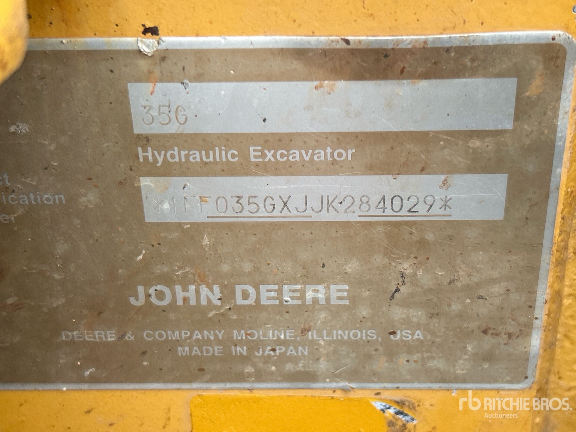 2019 John Deere 35G