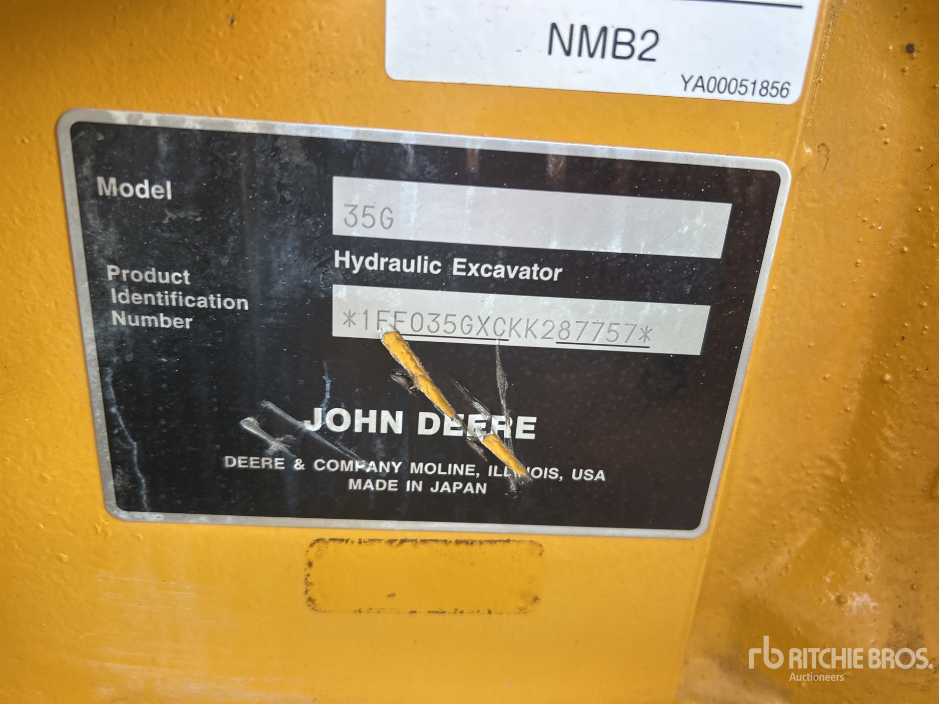 2019 John Deere 35G