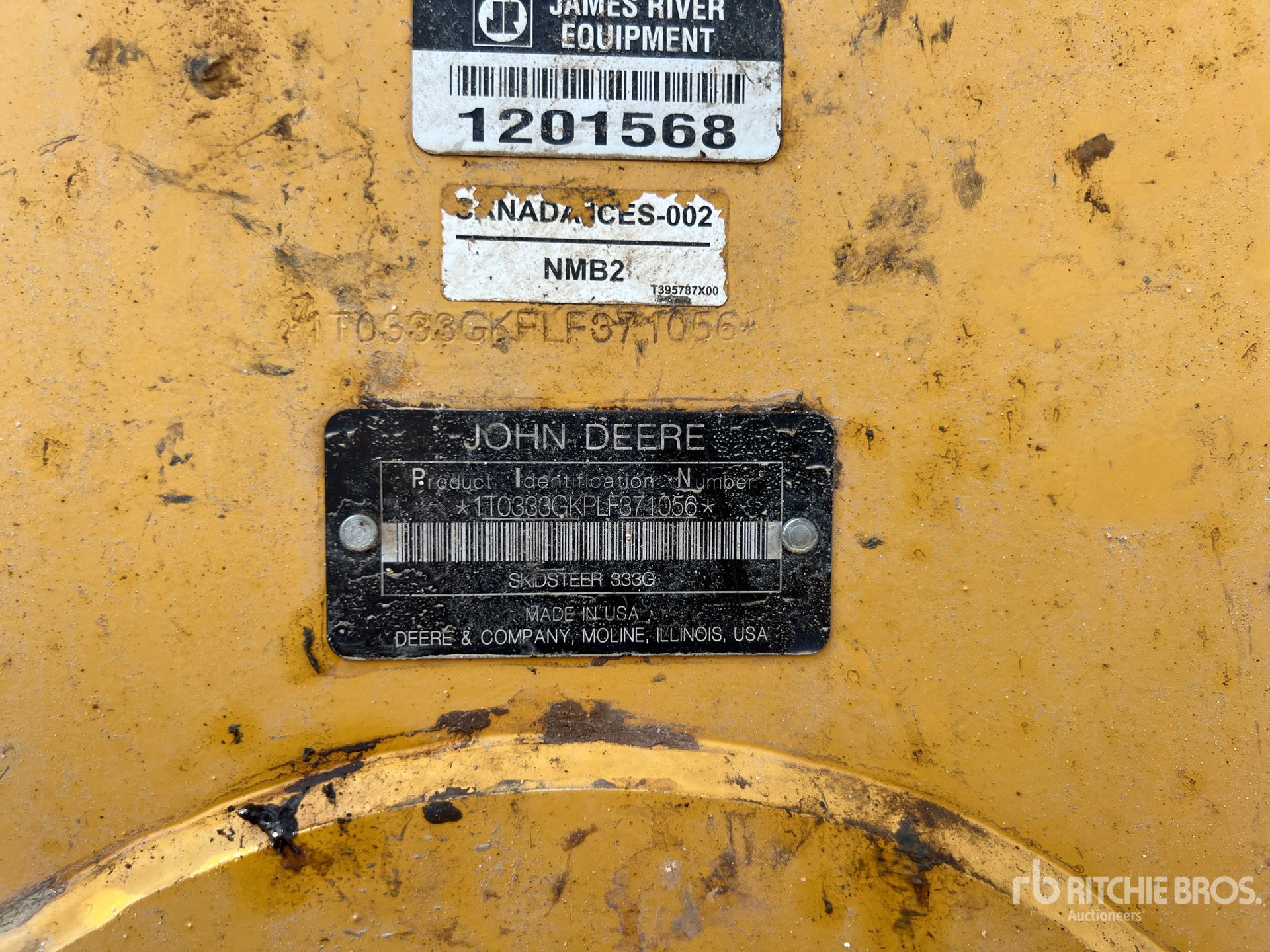 2020 John Deere 333G
