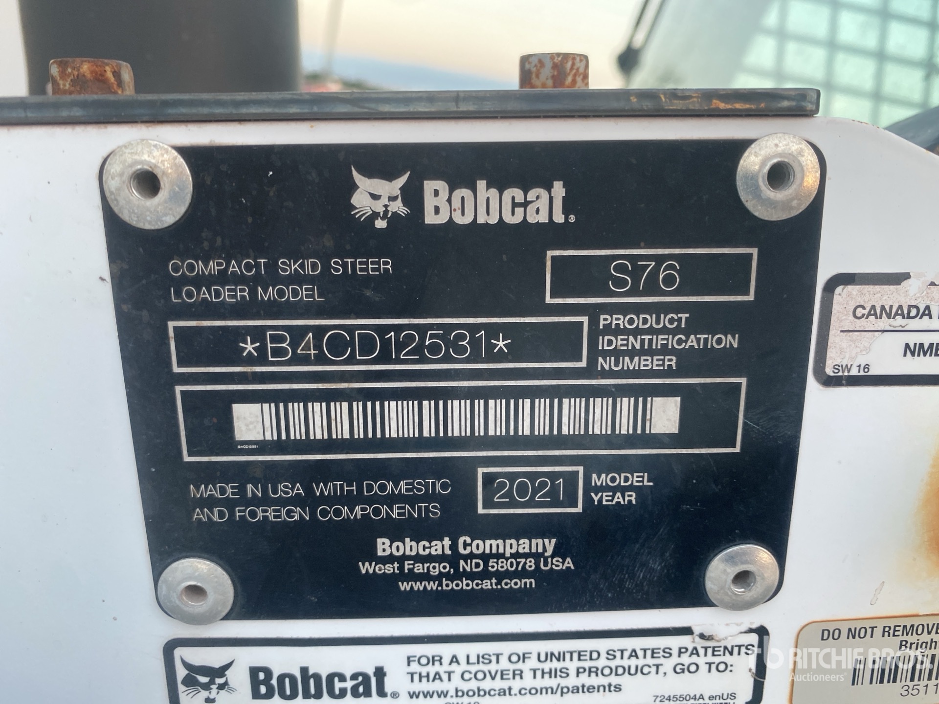 2021 Bobcat S76