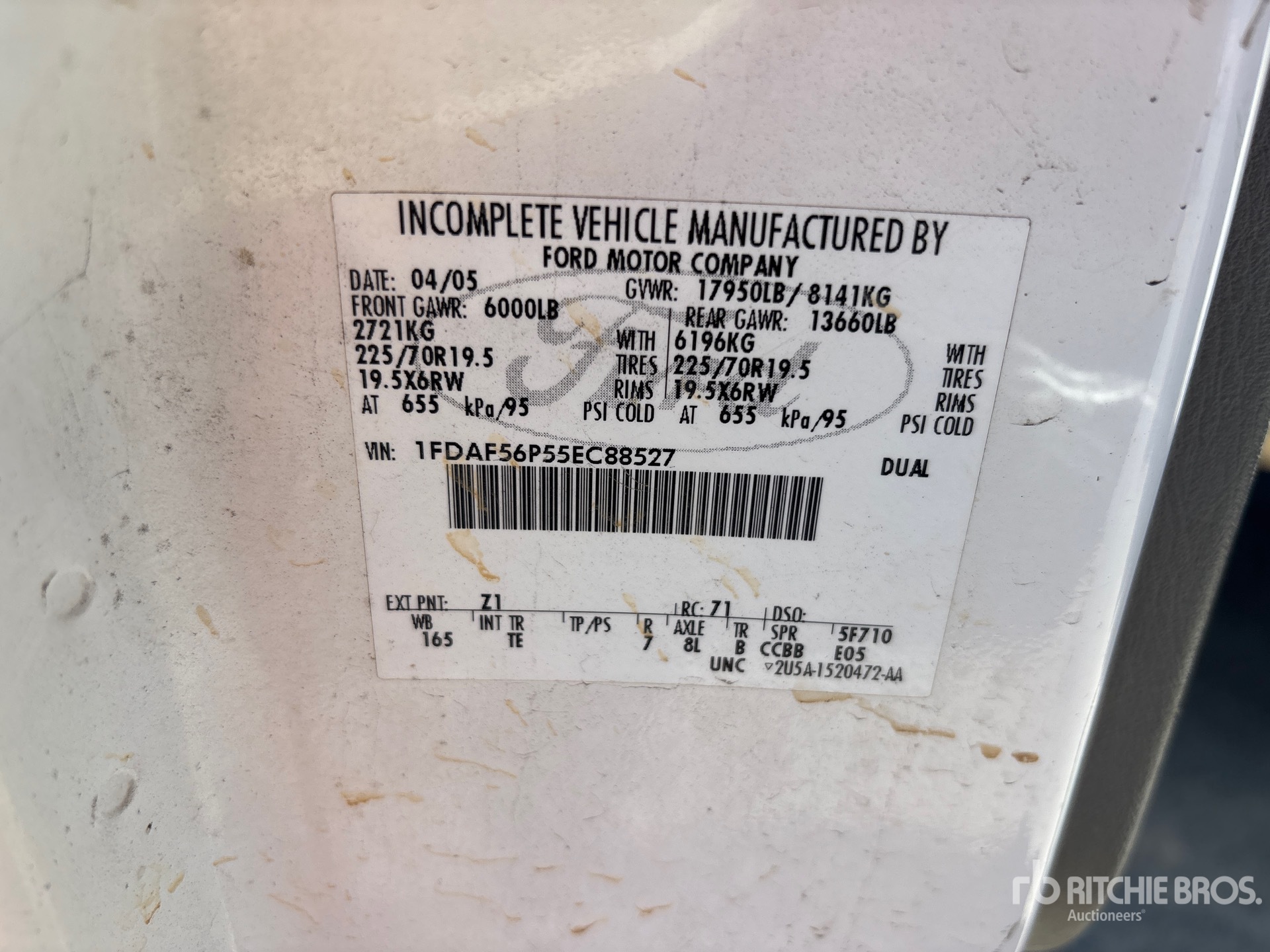 2005 Ford F-550
