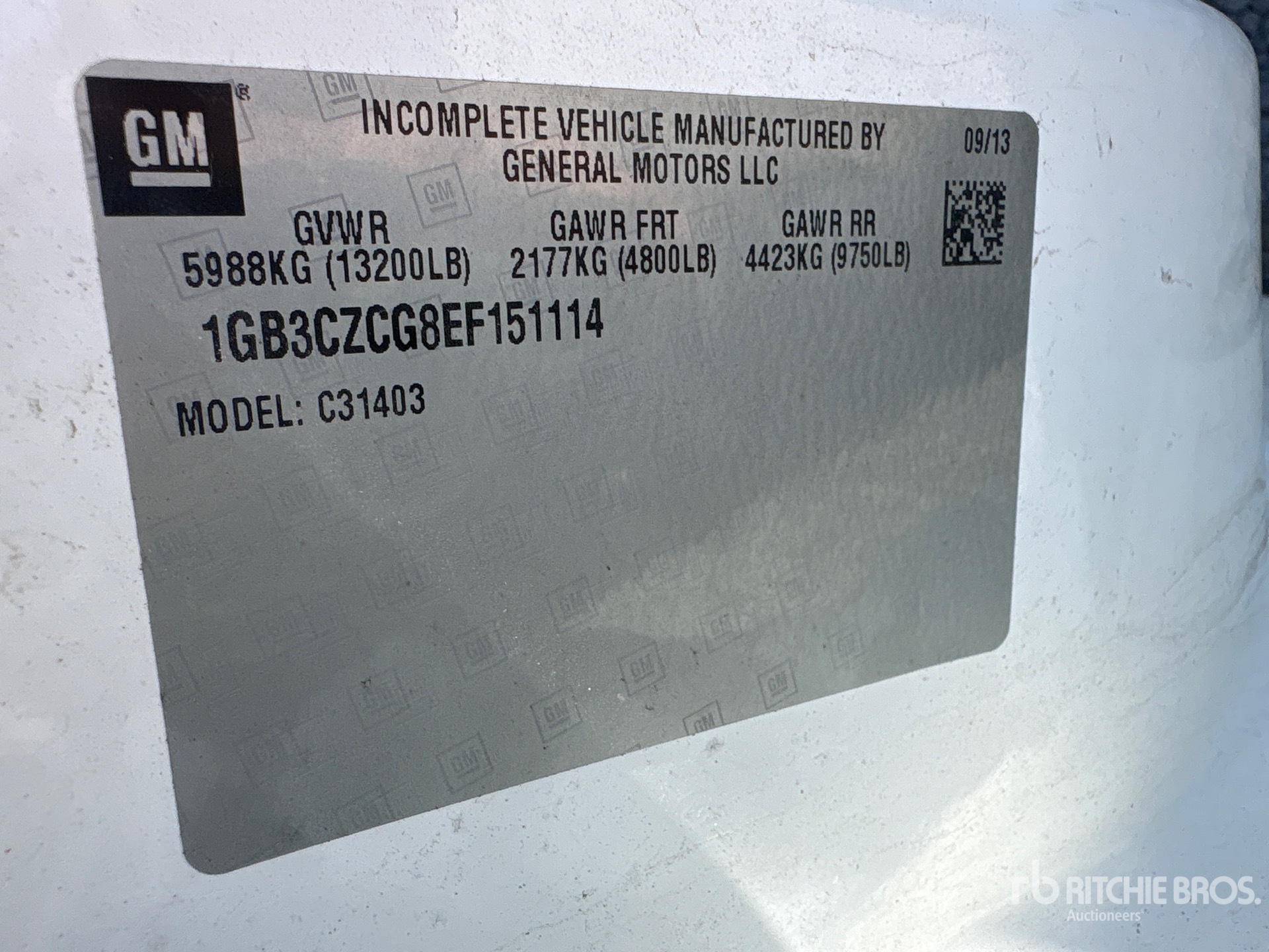 2014 Chevrolet SILVERADO 3500H