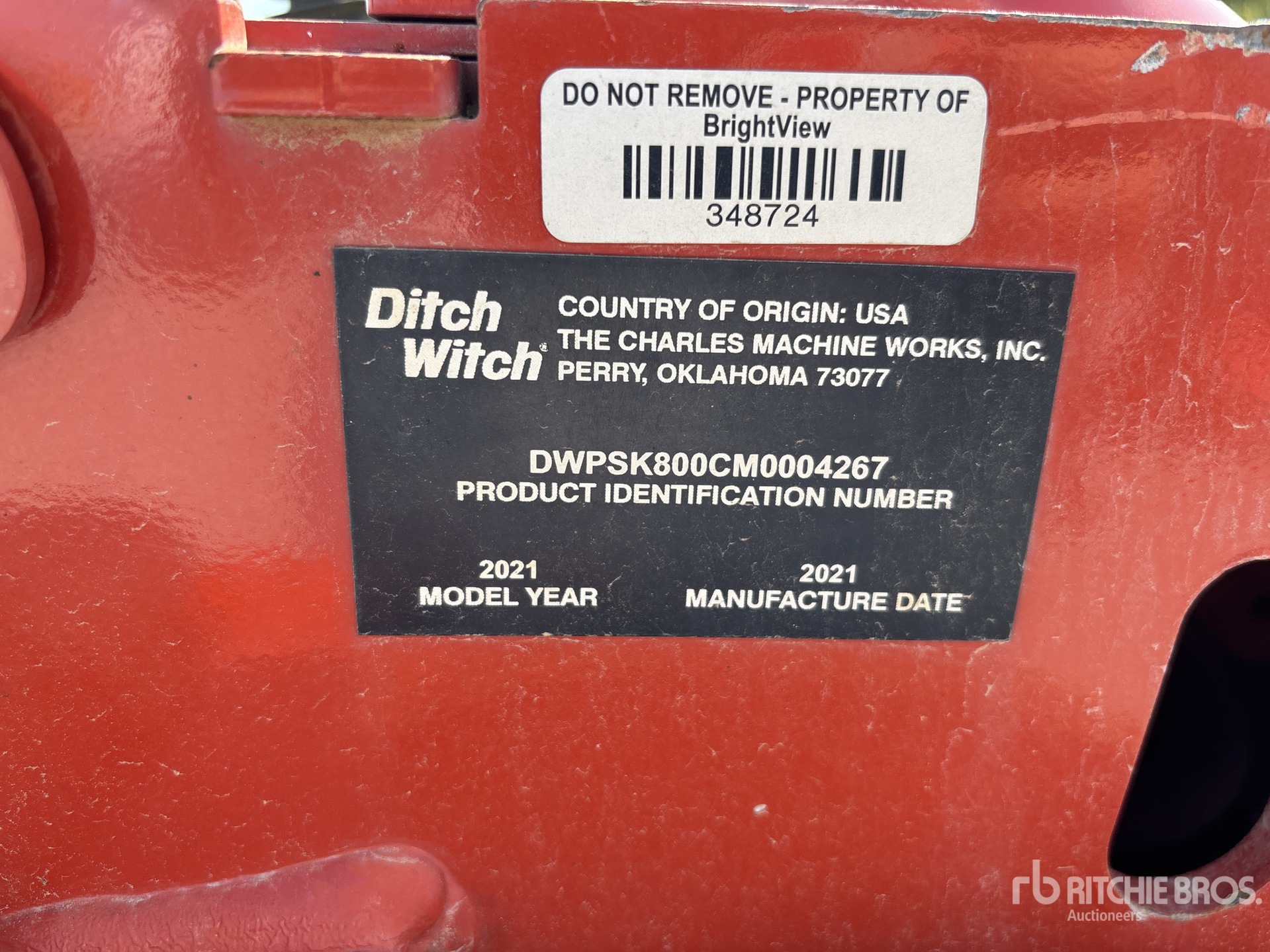 2021 Ditch Witch SK800