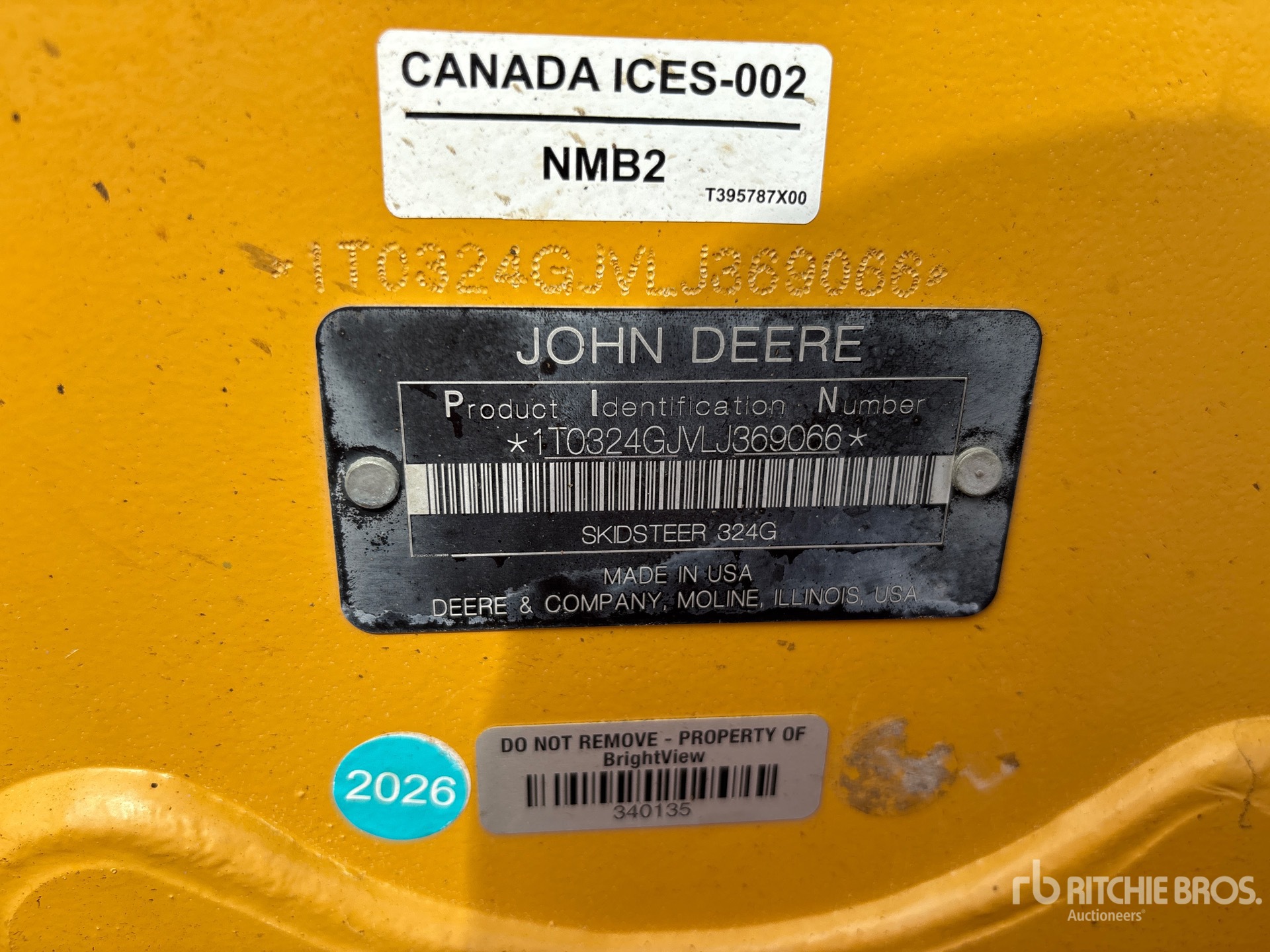 2020 John Deere 324G