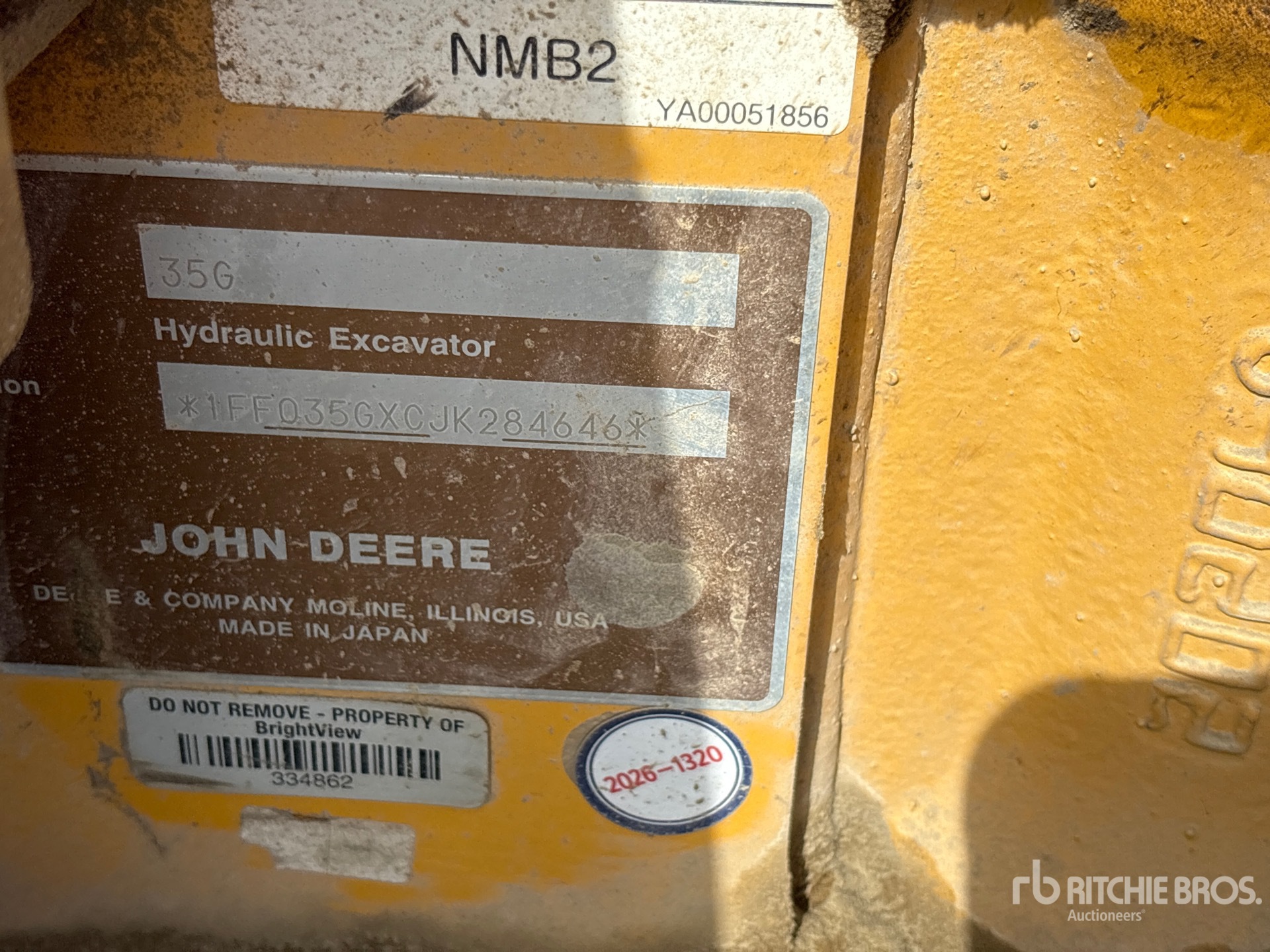 2019 John Deere 35G
