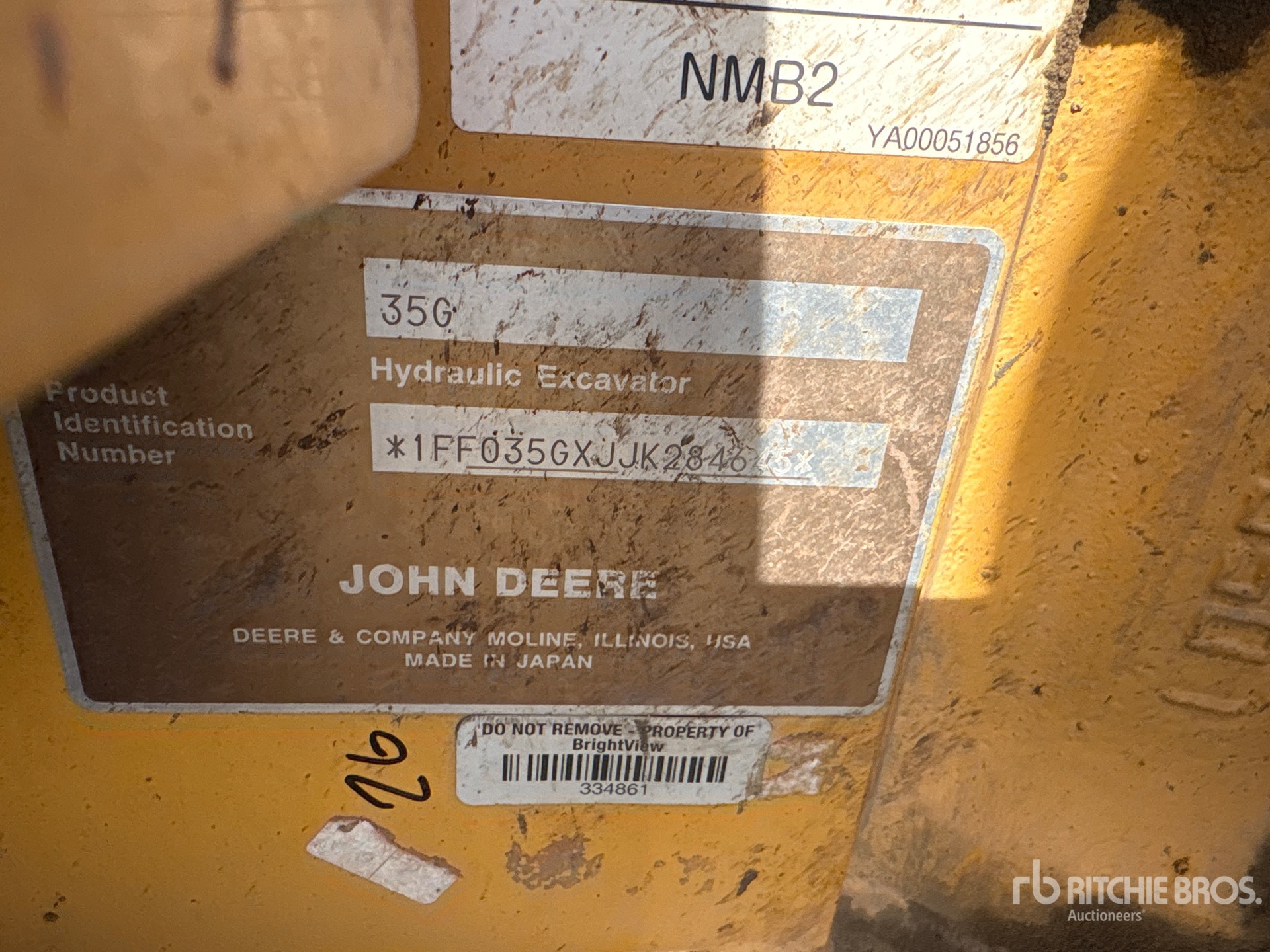 2019 John Deere 35G