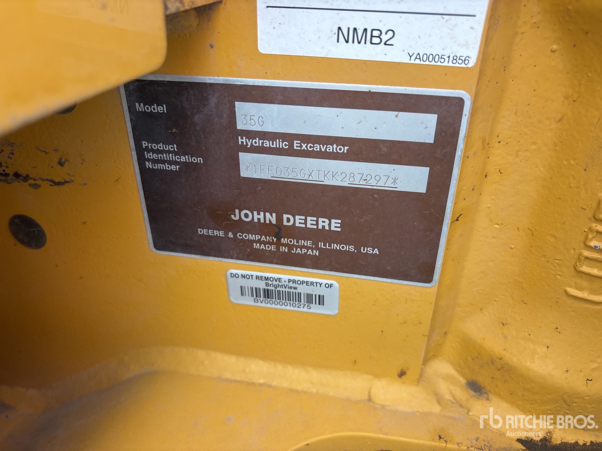 2019 John Deere 35G