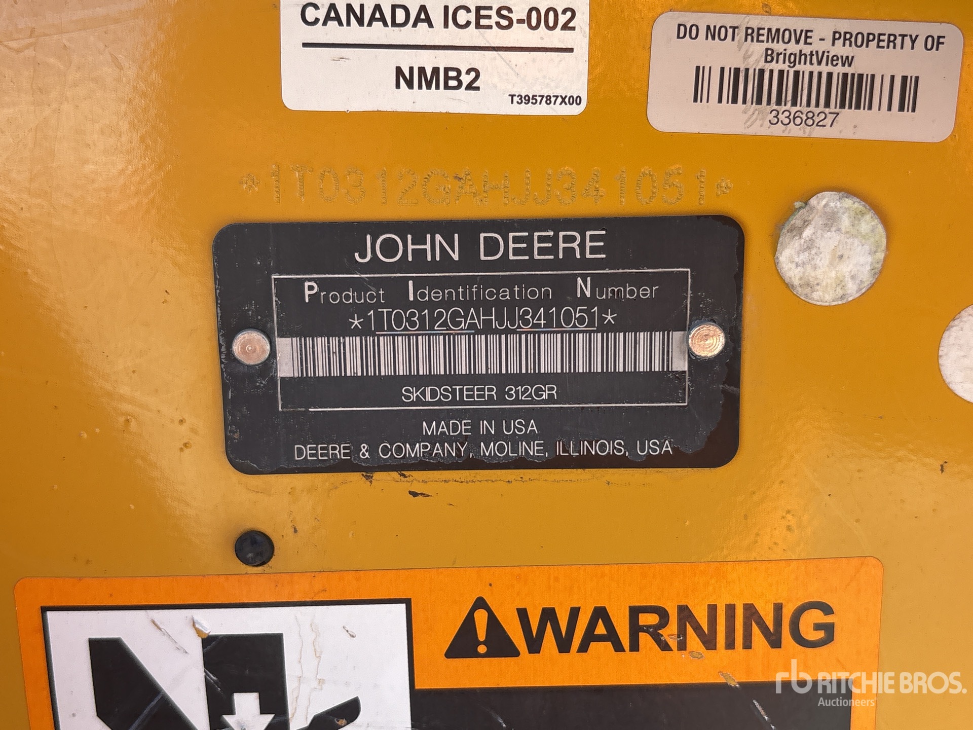 2019 John Deere 312GR