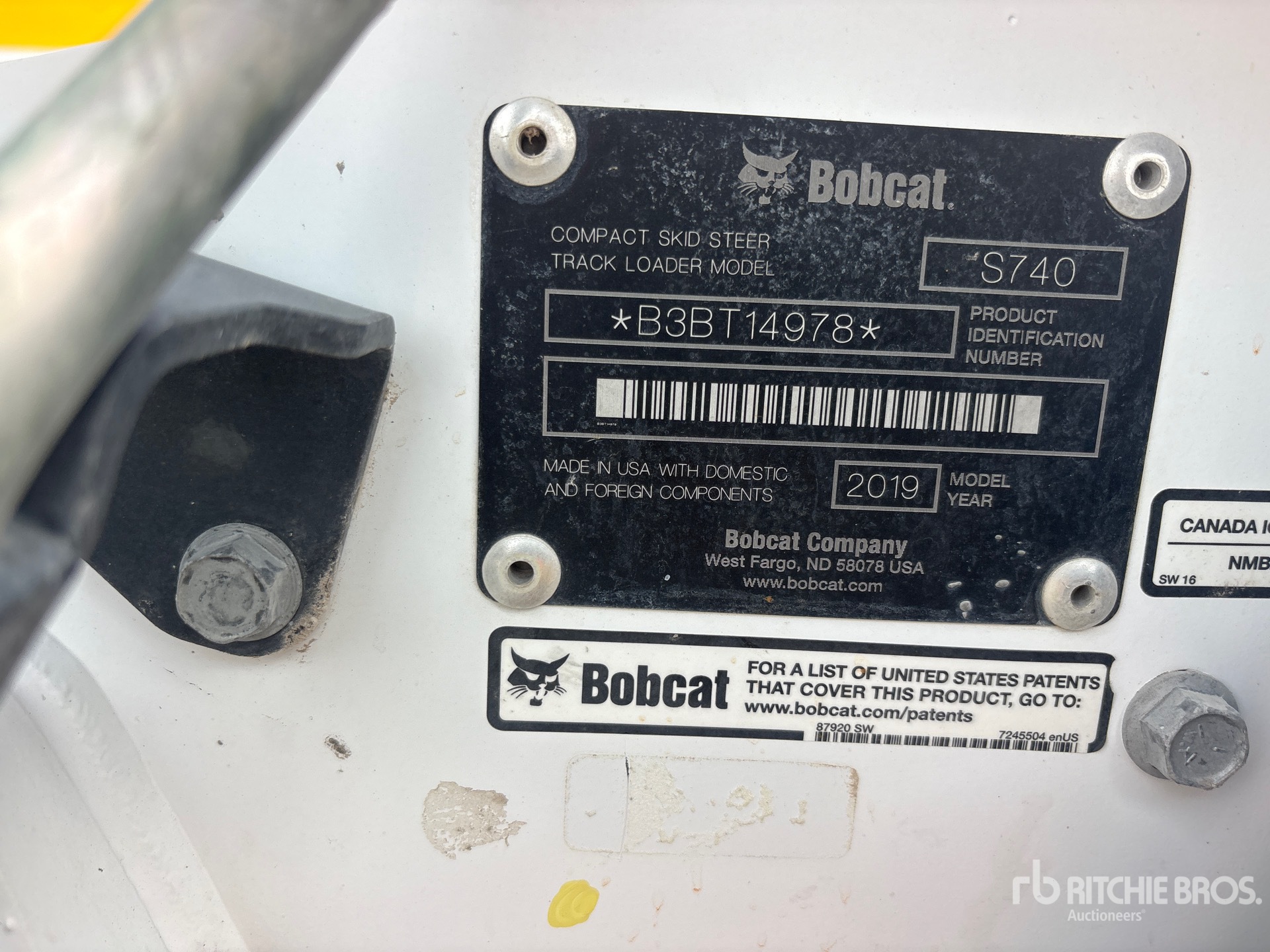 2019 Bobcat S740