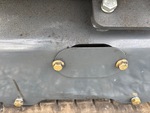 Undercarriage with Right Track Tensioner