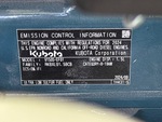 Moteur with Emission Label