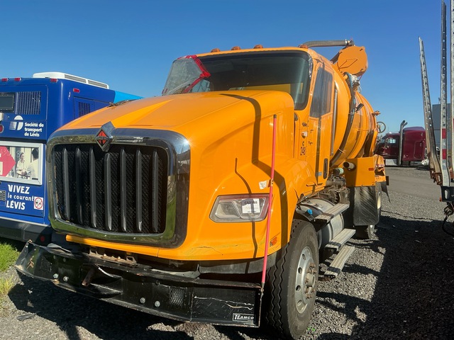 Teamco on 2019 International HX620 6x4 Vacuum Tanker Truck (Inoperable)
