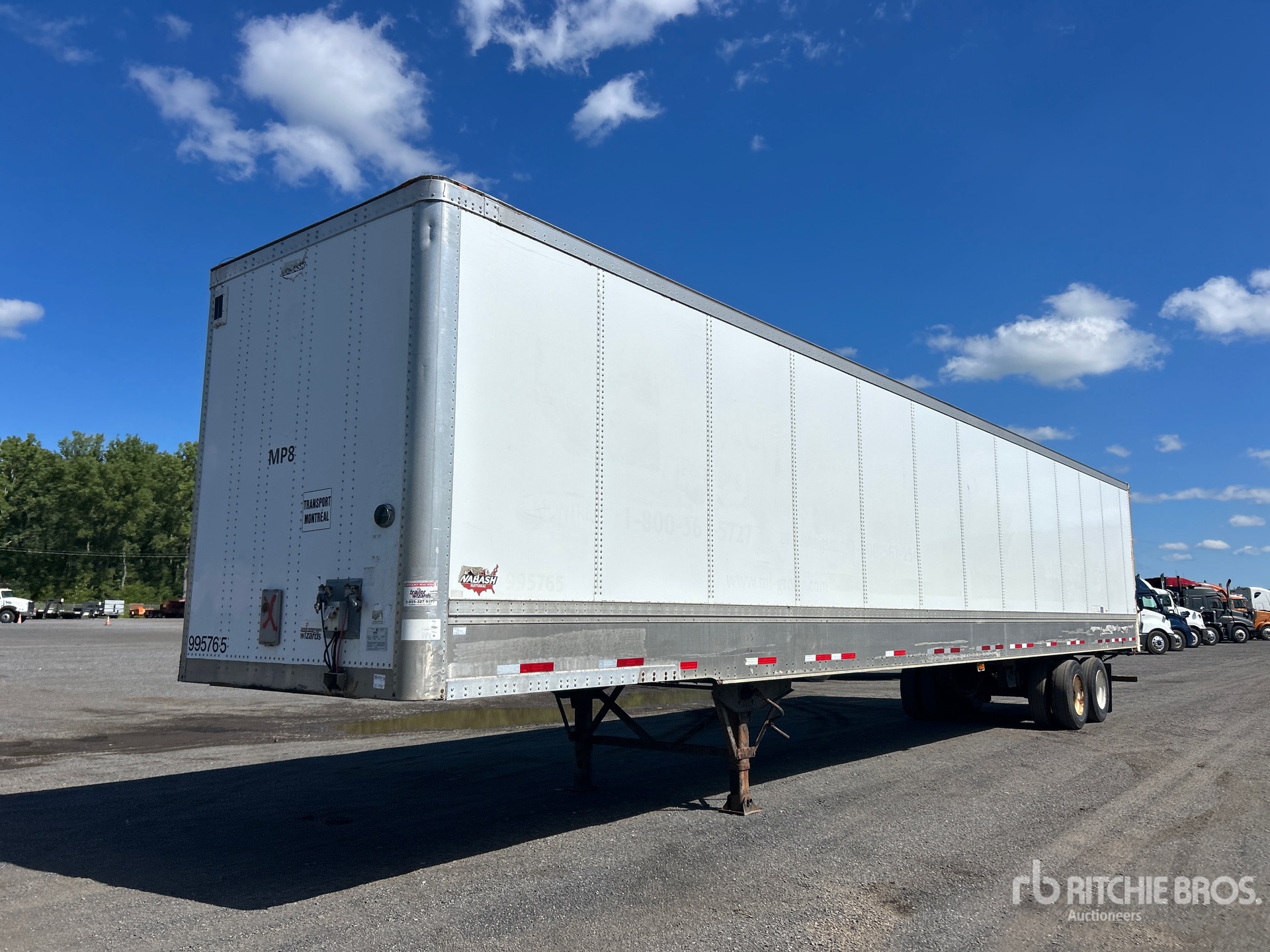 2008 Wabash 53 ft x 102 in T/A