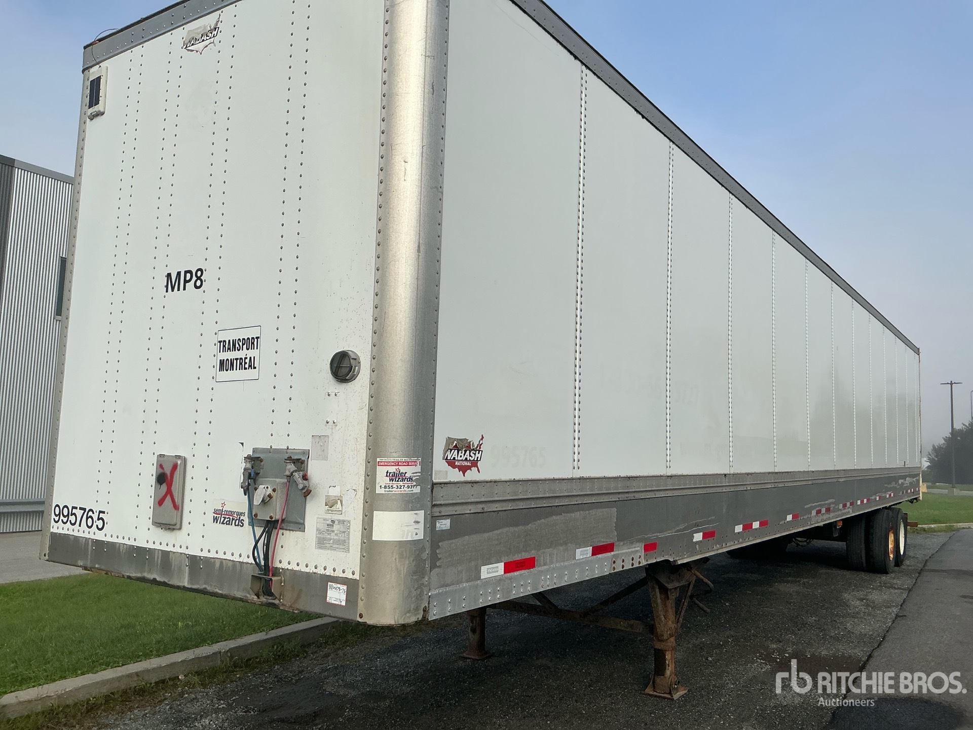 2008 Wabash 53 ft x 102 in T/A