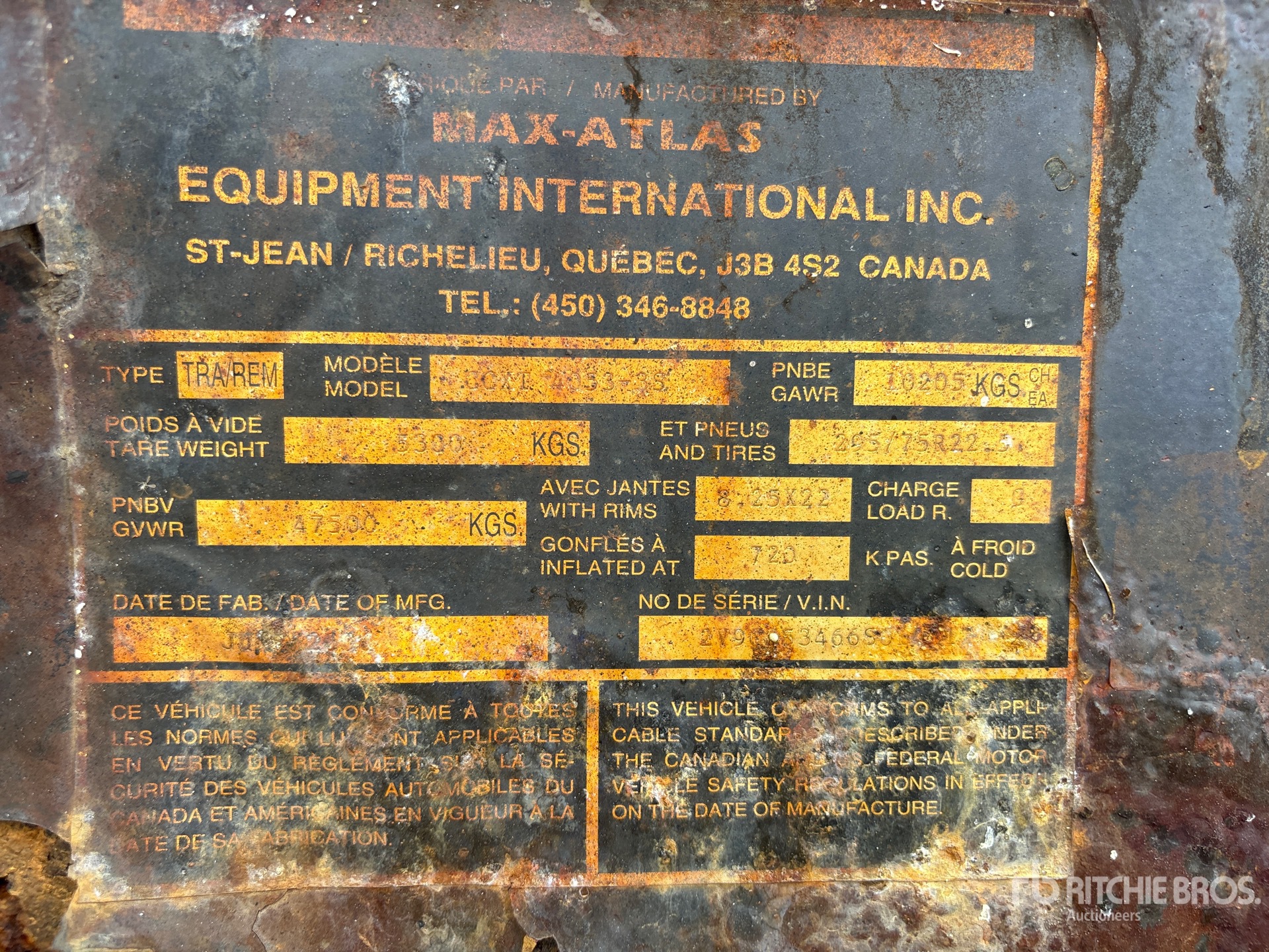 2006 Max Atlas TRI/A EXTENDABLE